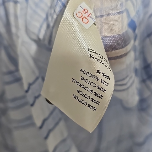 Anthropologie Pilcro and the Letterpress Plaid Blouse Top XS NWT - Picture 8 of 8